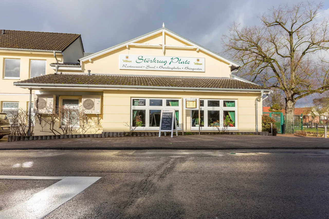 Bowlingbahn St&ouml;rkrug Plate