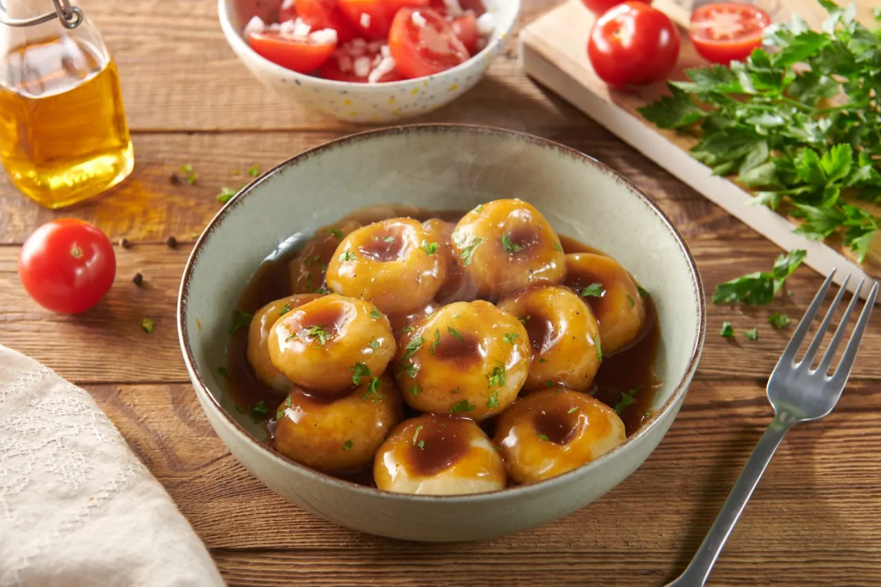 Przygotowanie ciasta na szare kluski