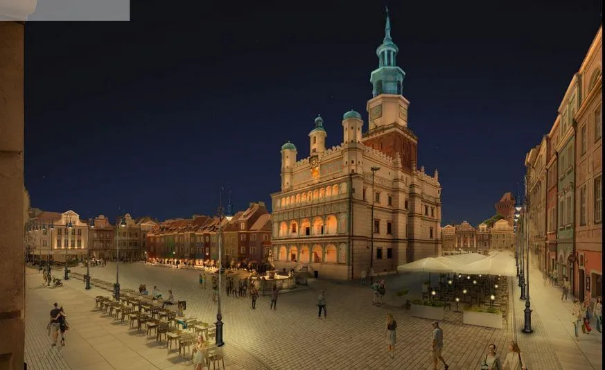 Panorama Poznania, Stary Rynek po remoncie