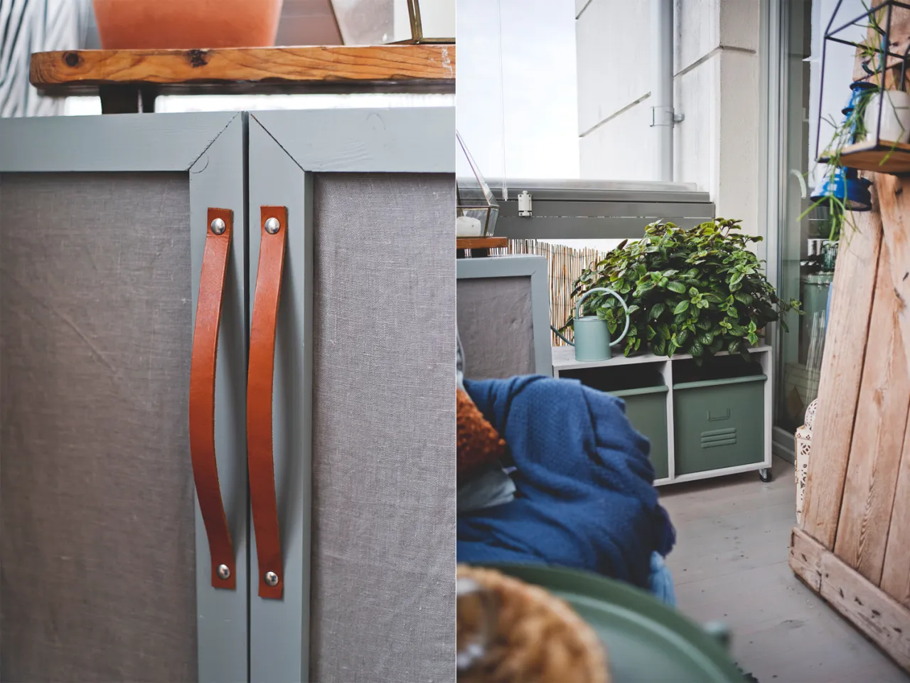 Materiały na szafkę balkonową