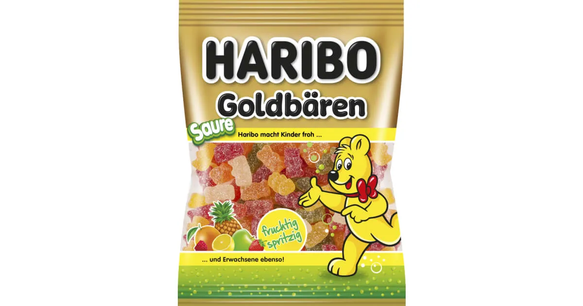 Haribo Sauer-B&auml;ren opakowanie