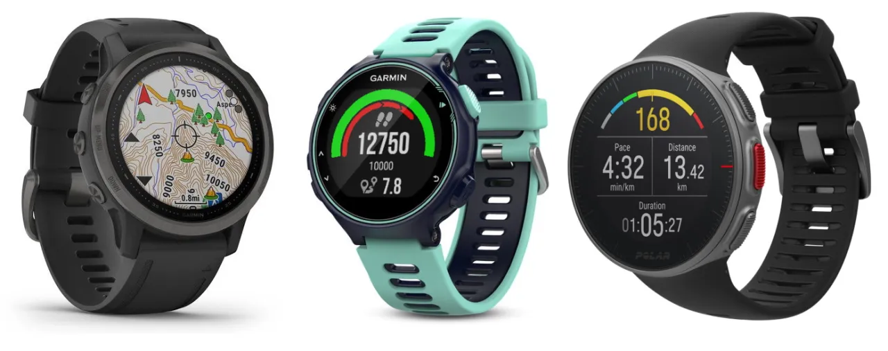 Zegarki do biegania budżetowe średnia półka premium