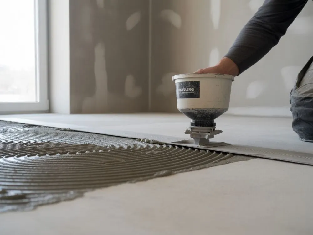 wyr&oacute;wnywanie podłogi w bloku metody wylewka sucha zabudowa