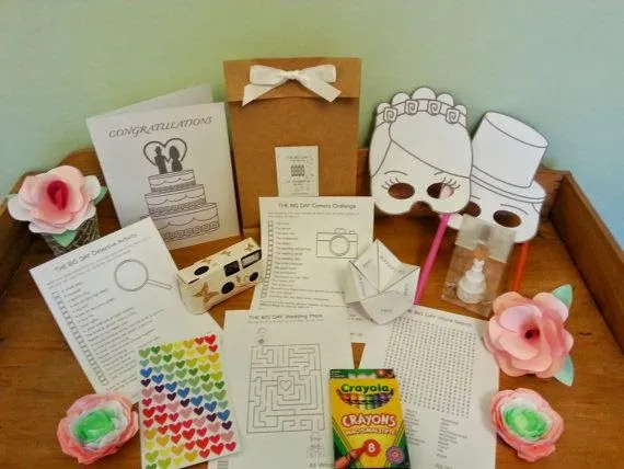 kącik zabaw dla dzieci na weselu