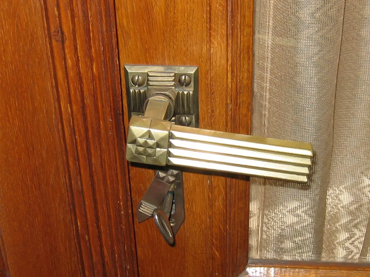 konserwacja klamki drzwi