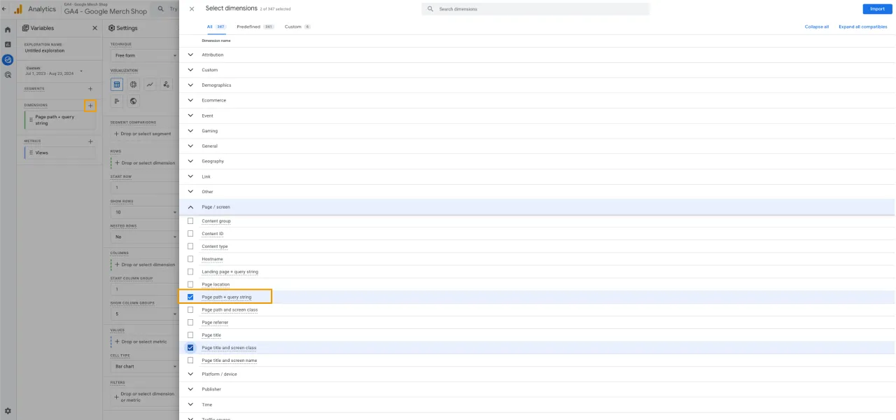 Wyb&oacute;r wymiaru 