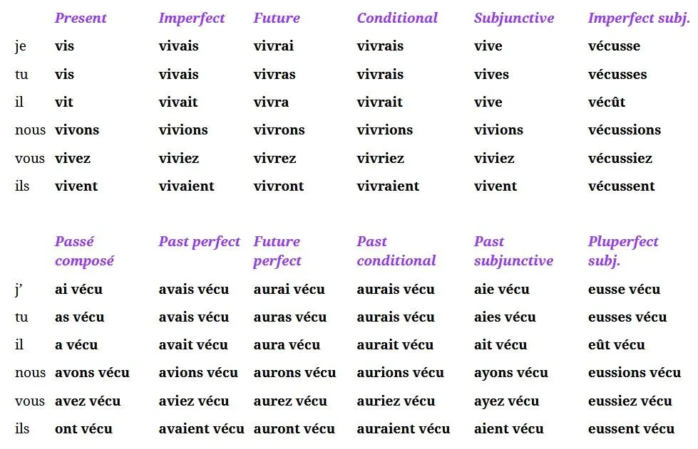 Participe pass&eacute; czasownik&oacute;w 1 grupy francuski