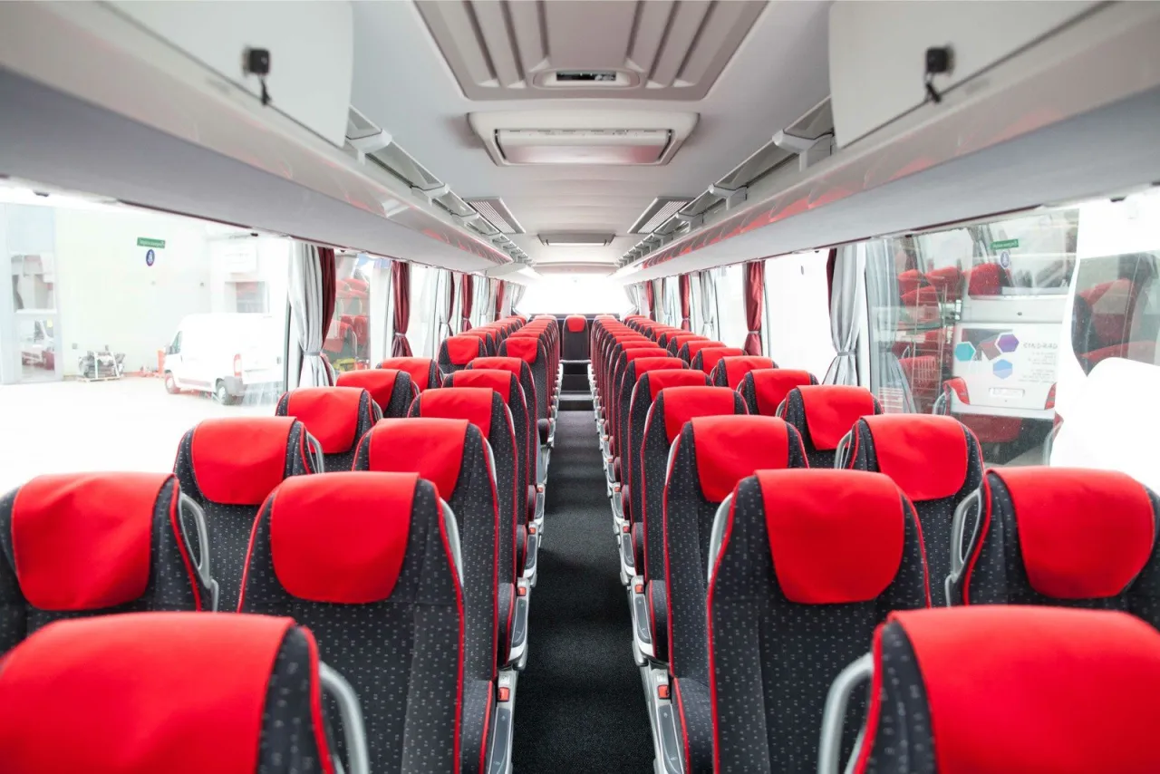 wnętrze autokaru Sindbad Setra