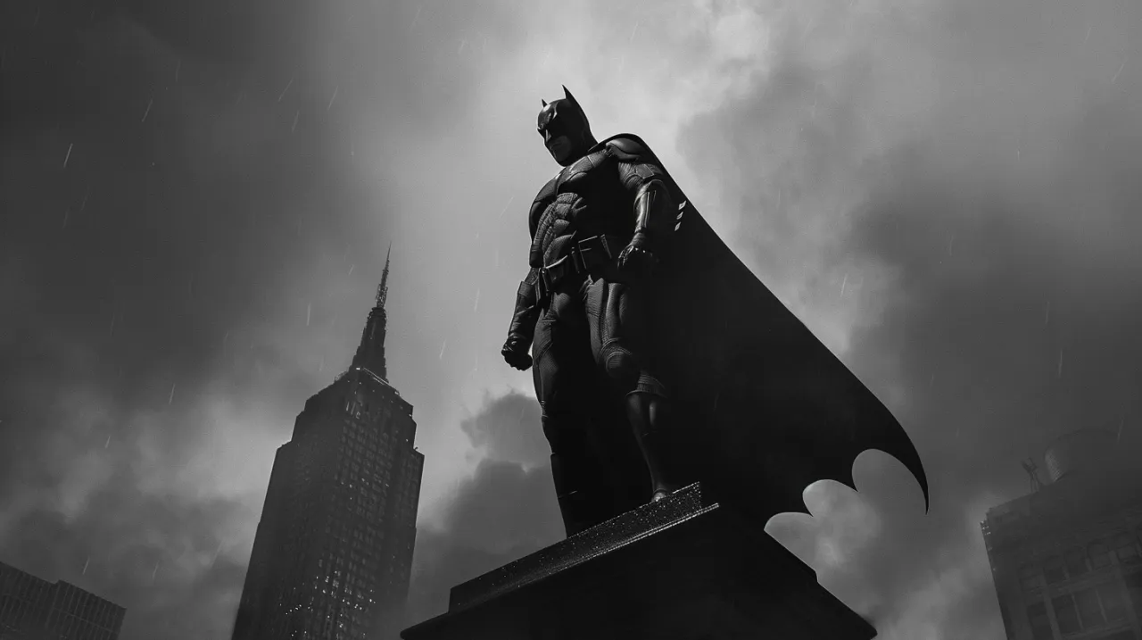 Zdjęcie Batman Black and White: Czy czerń i biel oddają mrocznego rycerza?