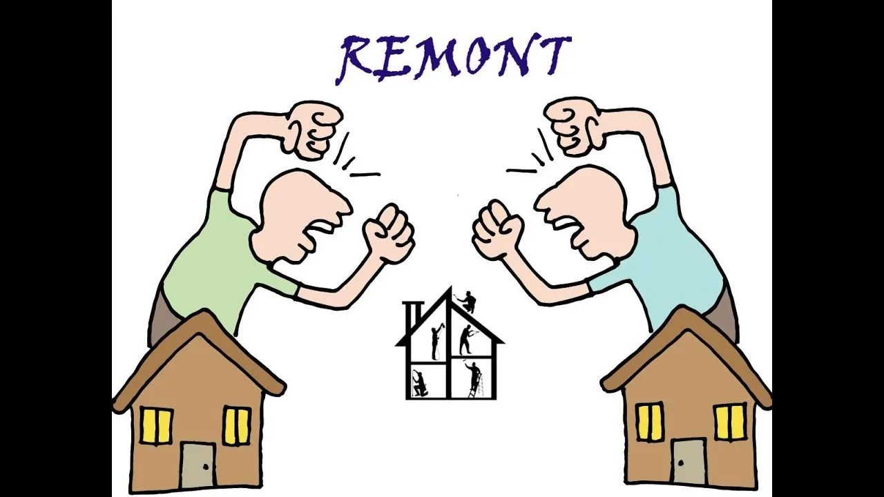 Sąsiedzi rozmawiają remont