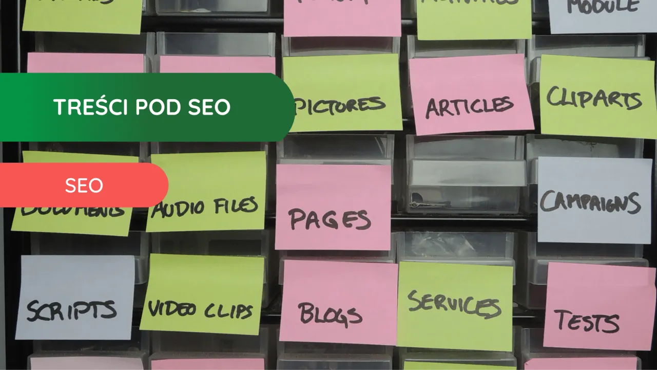 Kolorowe karteczki z napisami: 