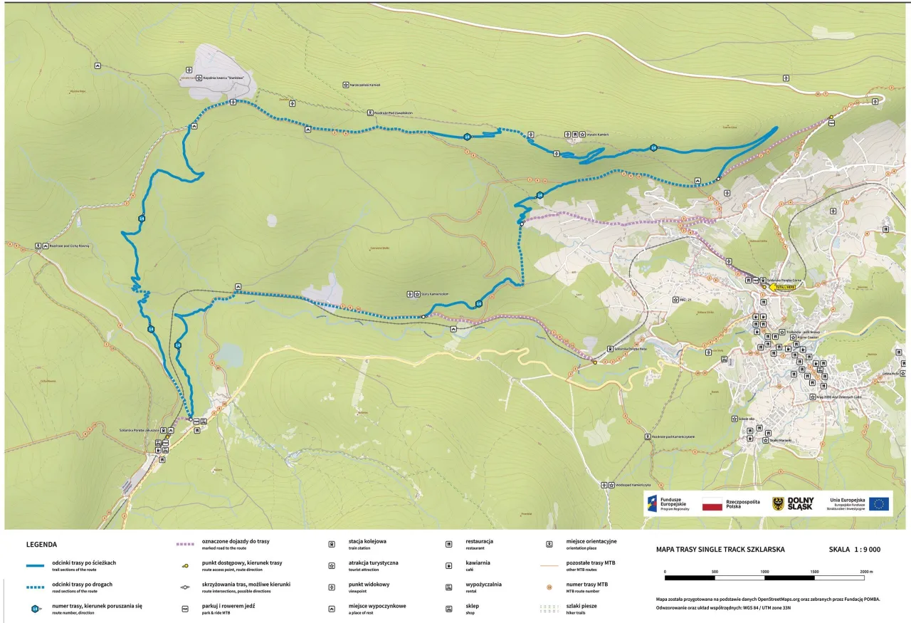 Rowerowe singletracki Szklarska Poręba Jakuszyce