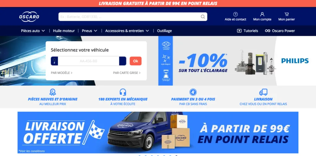 magasin de pièces auto vs achat en ligne