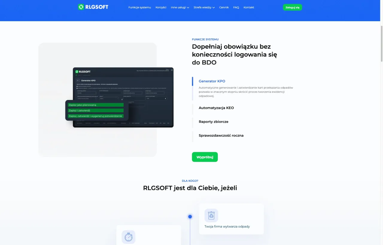 Interfejs BDO KPO i KEO