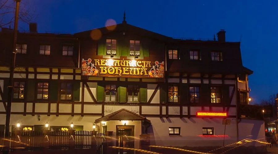 Szczawno-Zdrój restauracje jedzenie widok