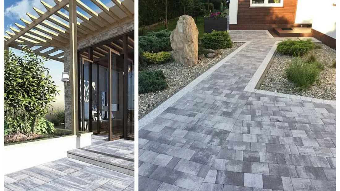 Błędy przy wyborze kostki brukowej wizualizacja