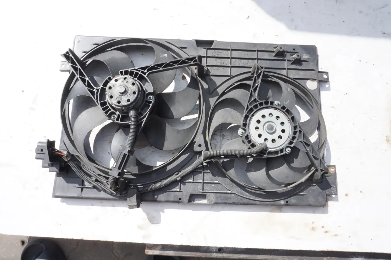 VW Golf IV wentylator chłodnicy lokalizacja