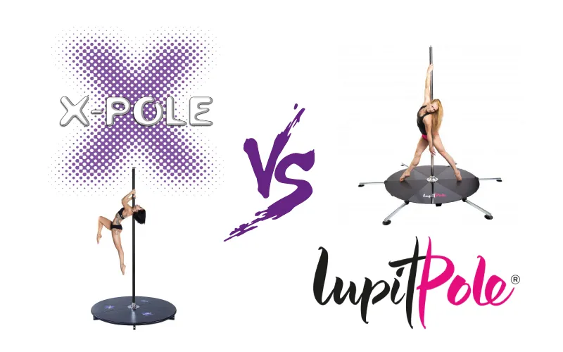 por&oacute;wnanie rur pole dance X-Pole Lupit Sun Pole