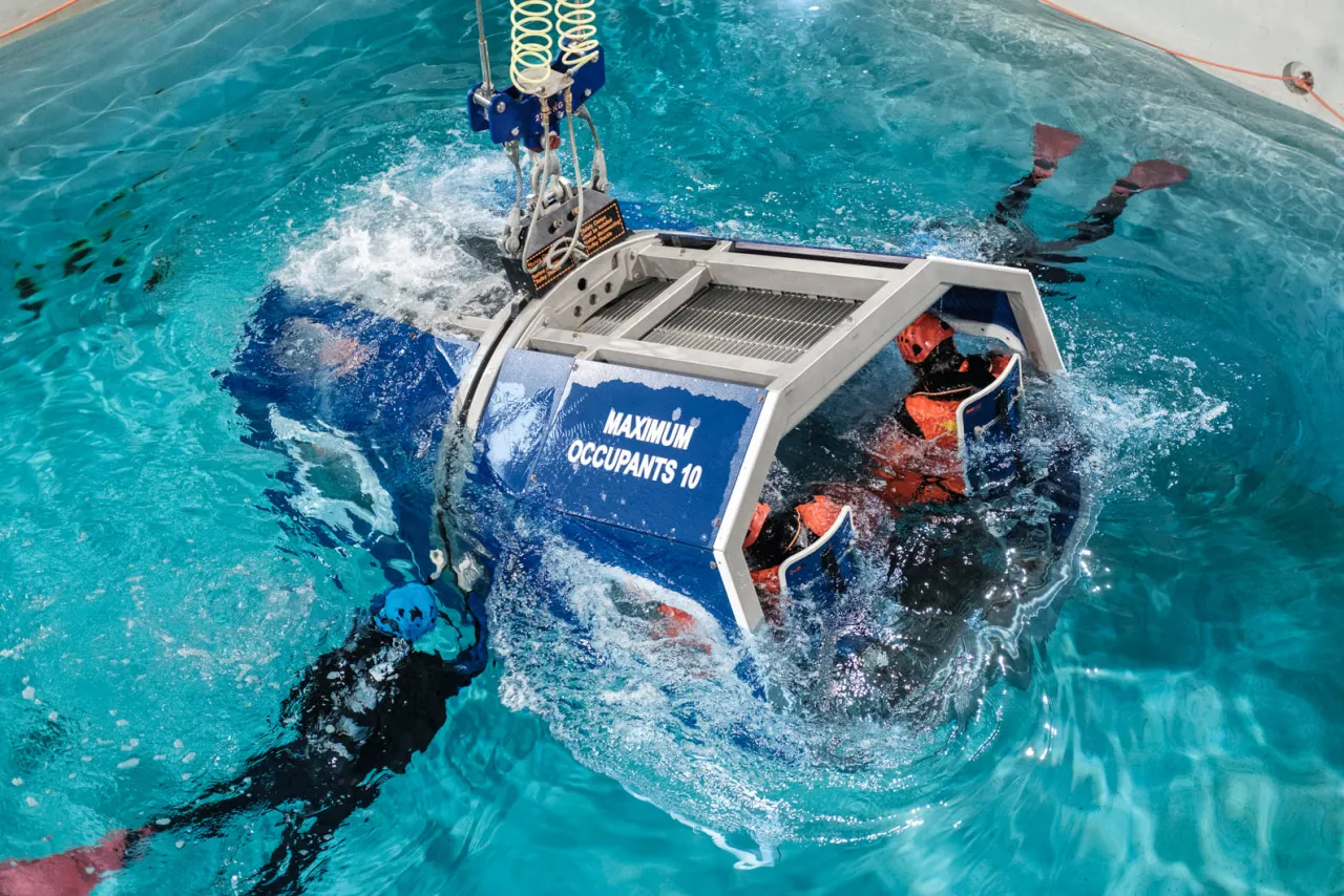 Szkolenie BOSIET na platformie wiertniczej