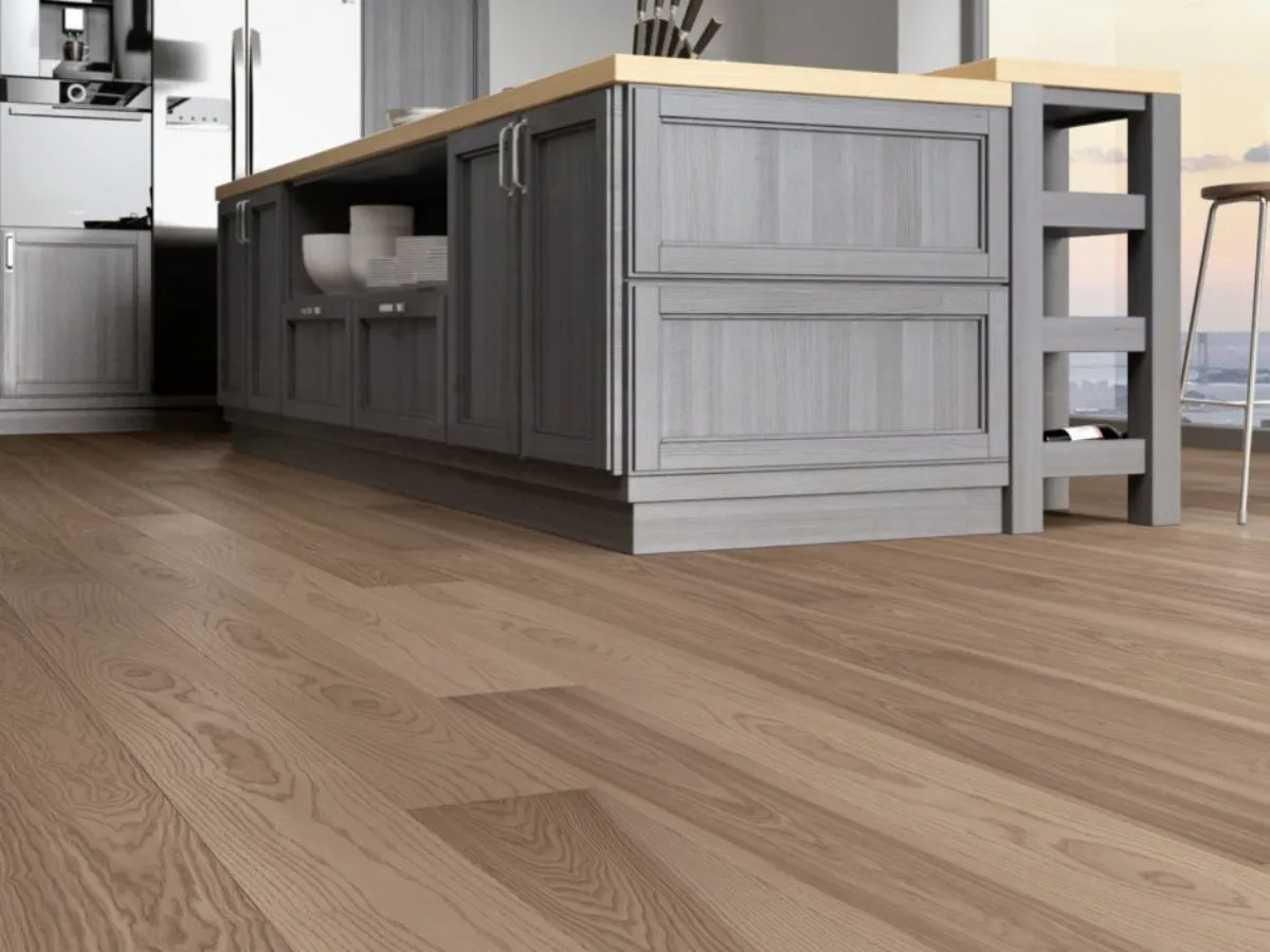 uszczelnianie drewnianej podłogi w kuchni