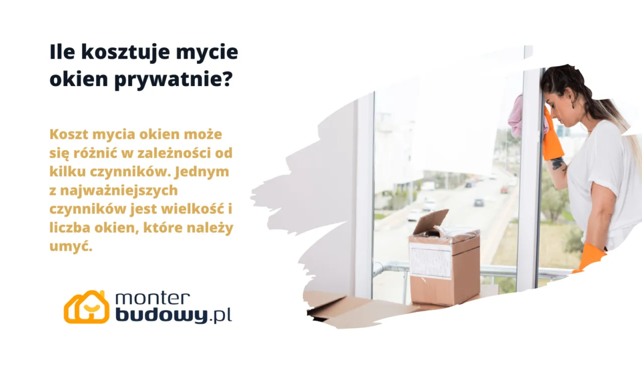 czynniki wpływające na cenę mycia okien