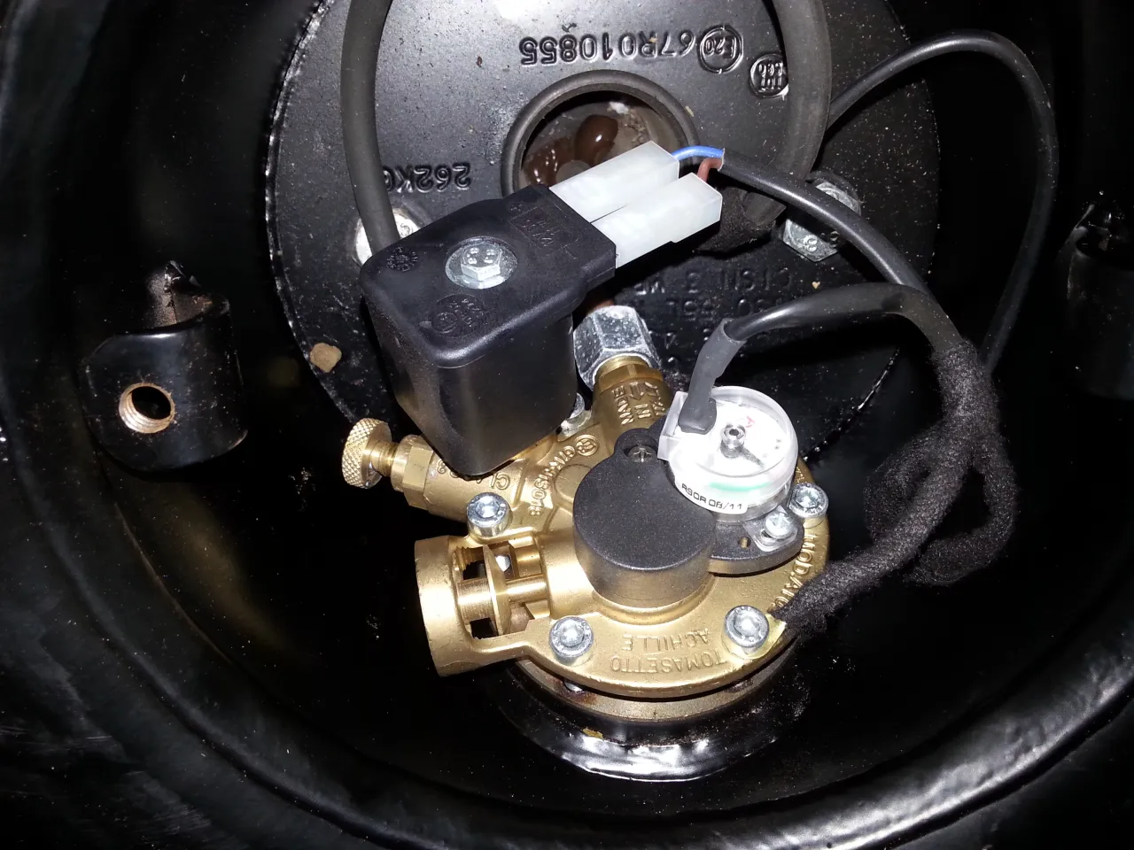 Wskaźnik poziomu gazu LPG nie działa