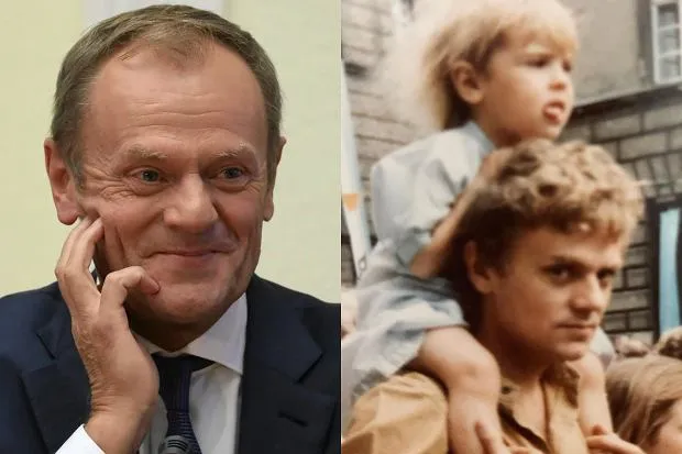 Donald Tusk młody zdjęcia