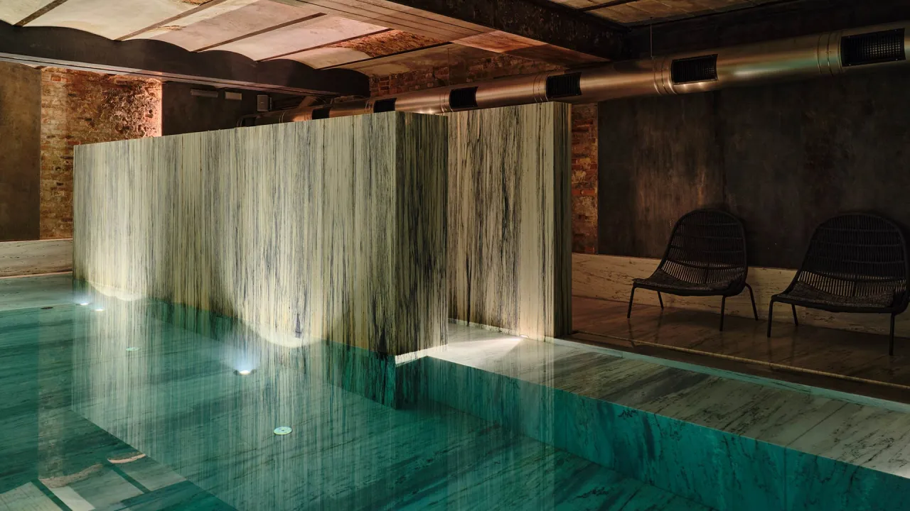 Nowoczesne wnętrza SPA holistyczne