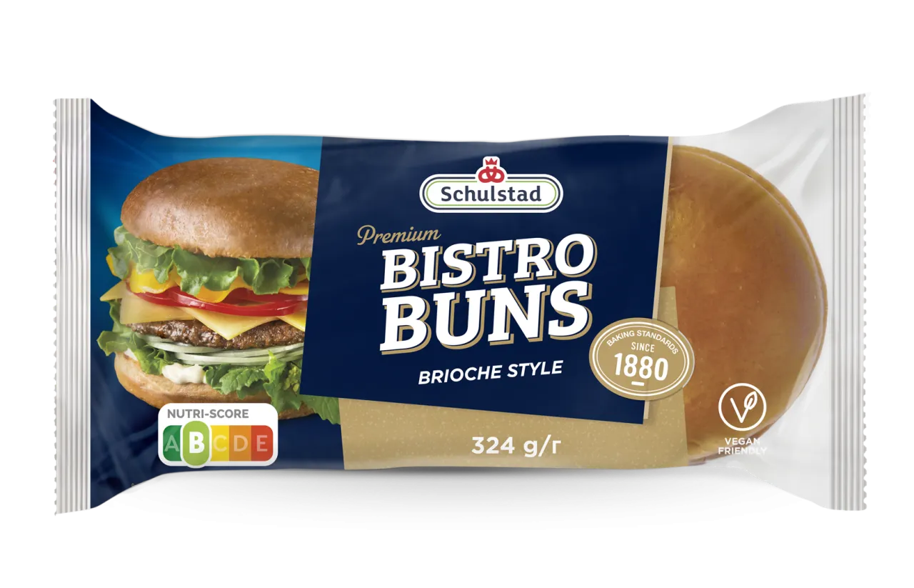 Różne rodzaje bułek do burgerów w sklepie