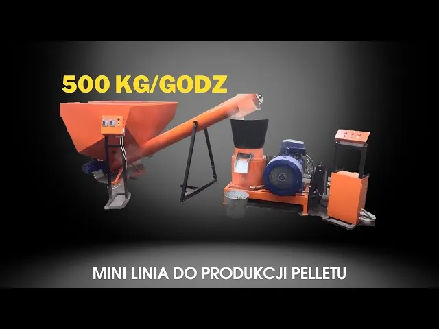 domowa produkcja pelletu maszyny