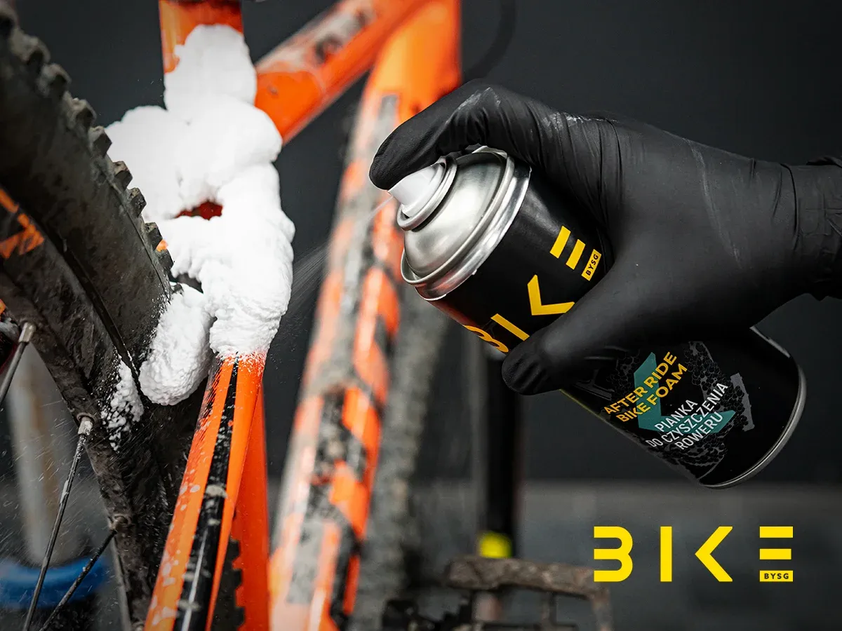 czyszczenie roweru sodą oczyszczoną