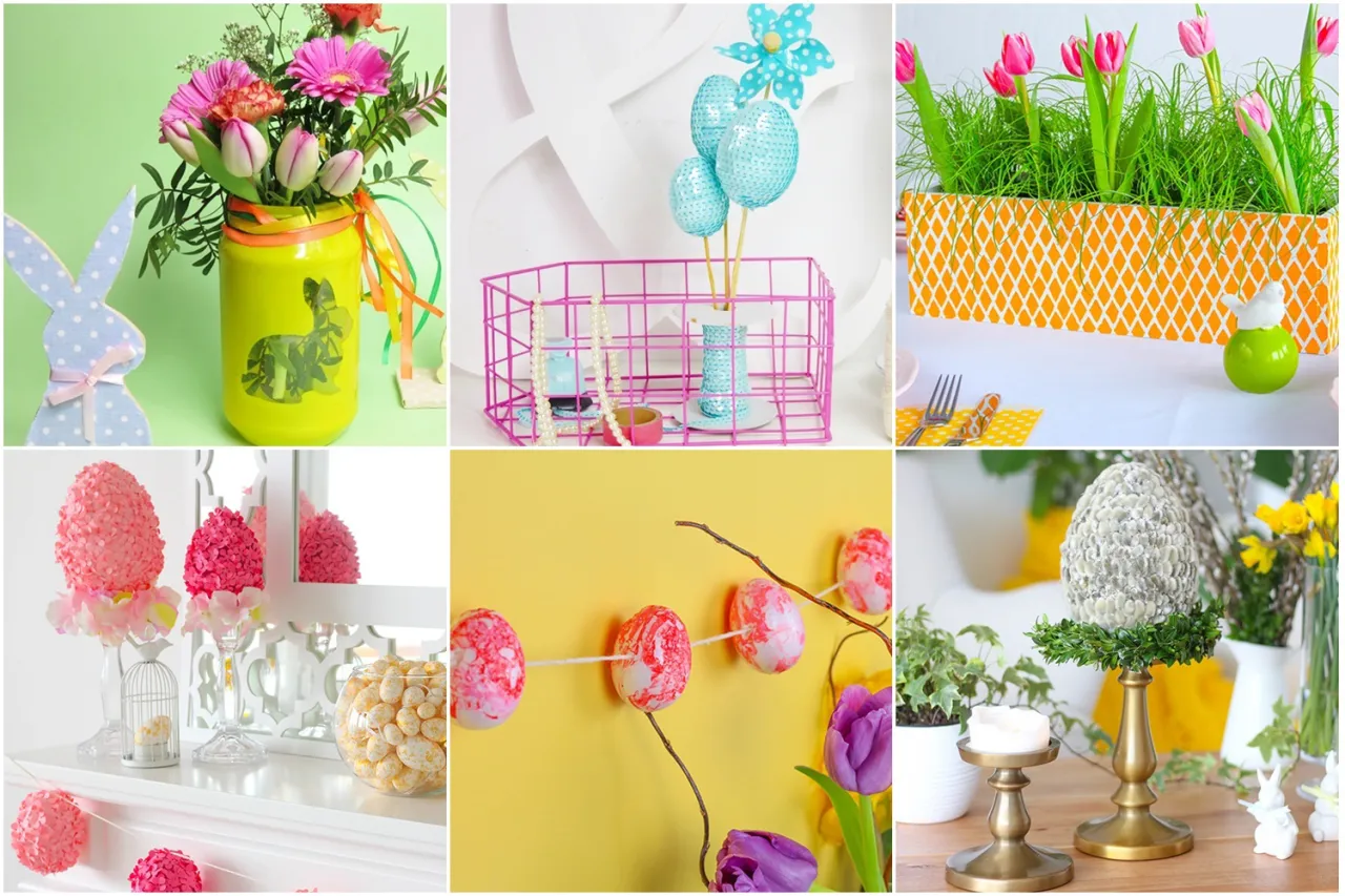 Wielkanocne dekoracje DIY pomysły