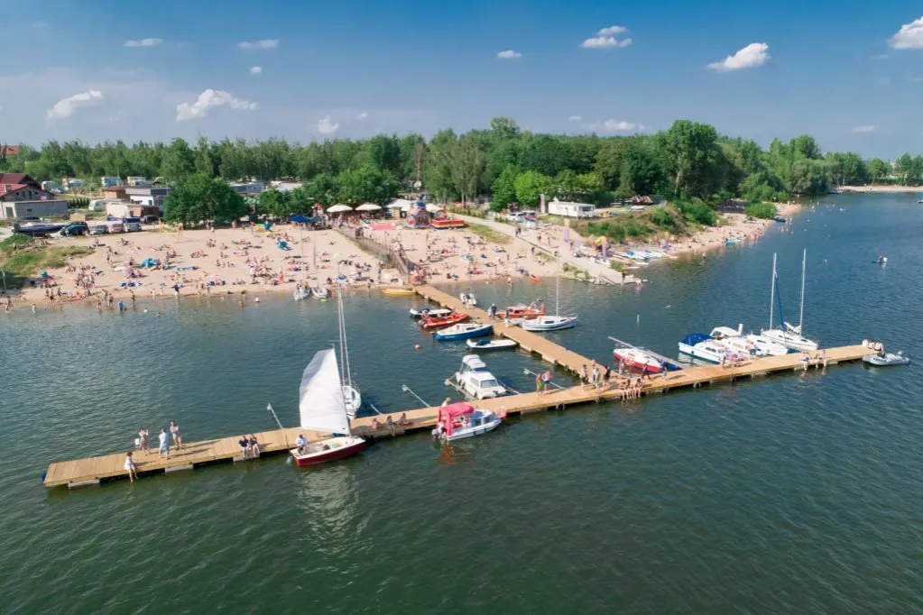 Jezioro Mietkowskie sporty wodne