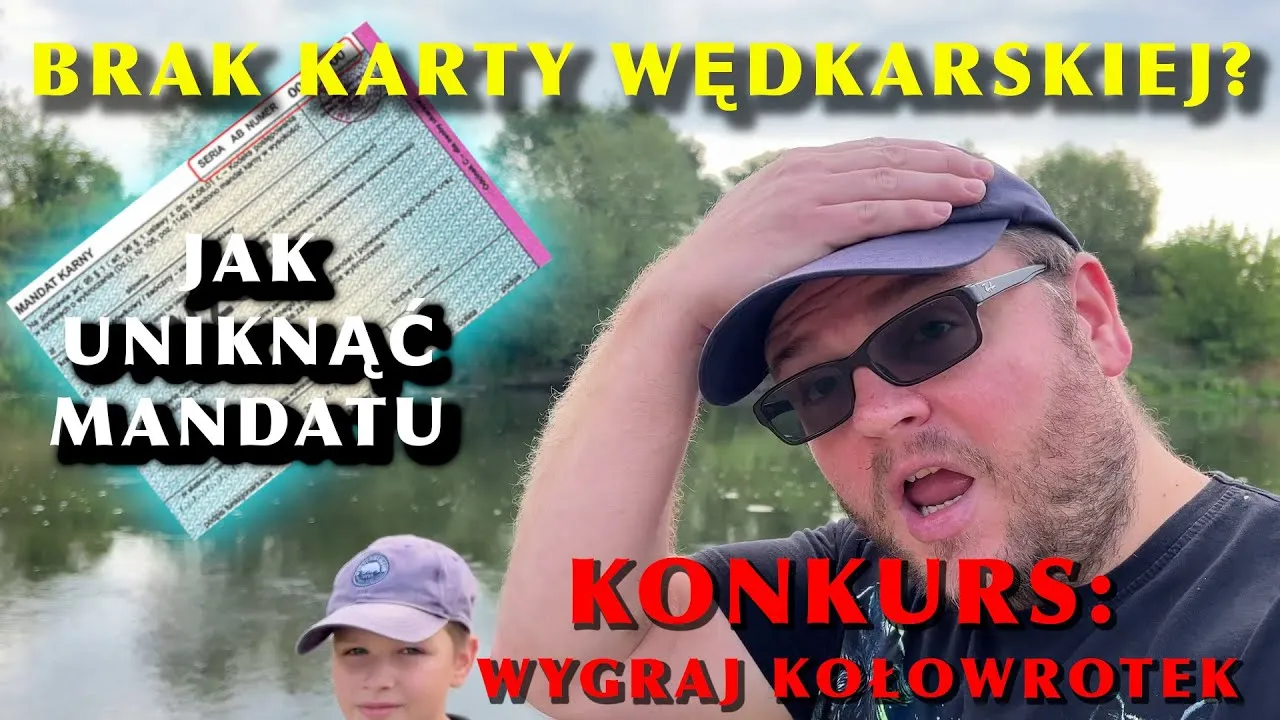 mandat za brak karty wędkarskiej