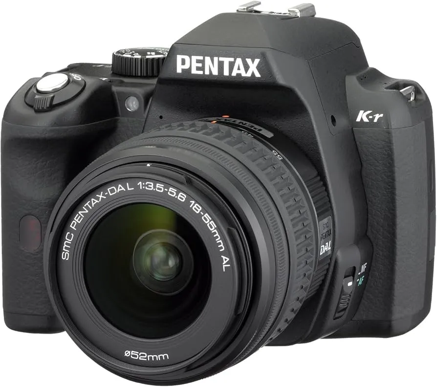 Pentax K-r body and lens