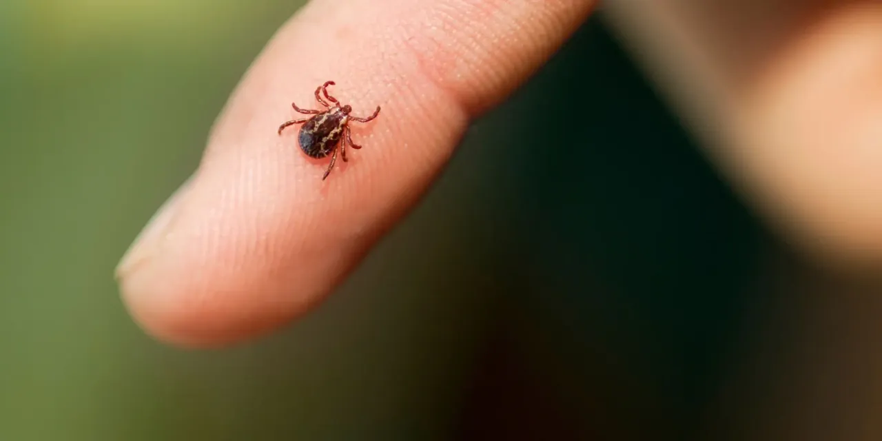 urwany kleszcz w sk&oacute;rze vs usunięty w całości zdjęcia