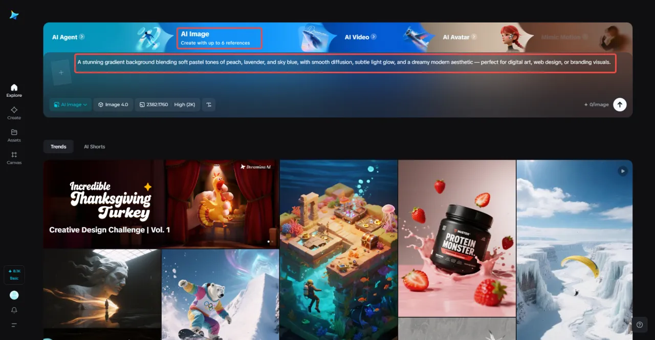 przykładowe tło strony internetowej z obrazem