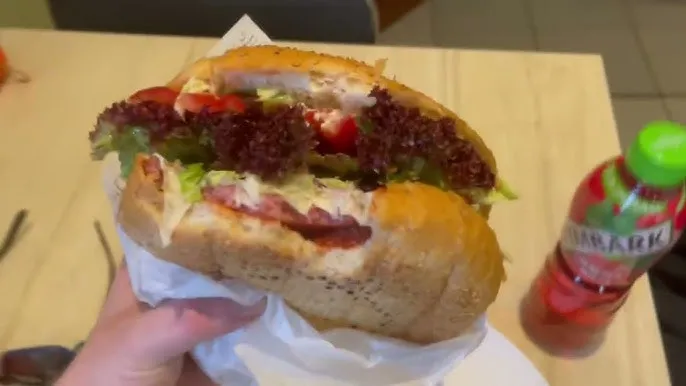 old polish hamburger bar PRL