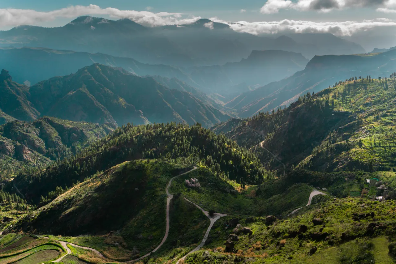 Gran Canaria r&oacute;żnorodność krajobraz&oacute;w