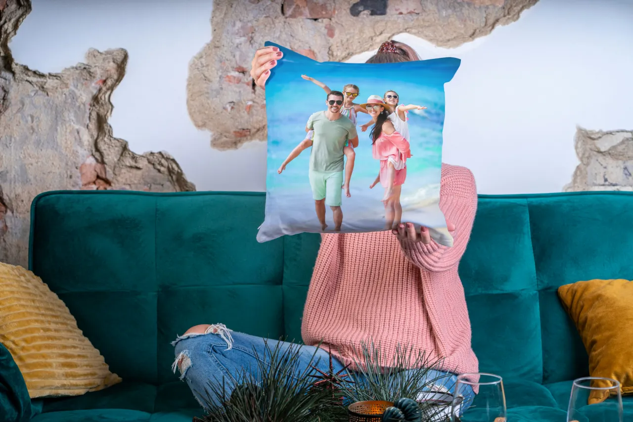 profesjonalna poduszka ze zdjęciem wysokiej jakości