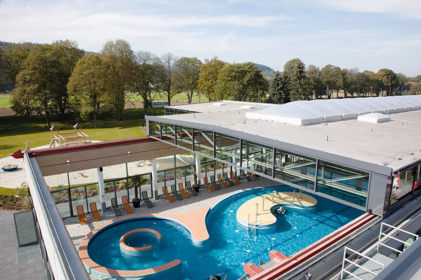 7 Berge Bad Alfeld außen Cabriodach