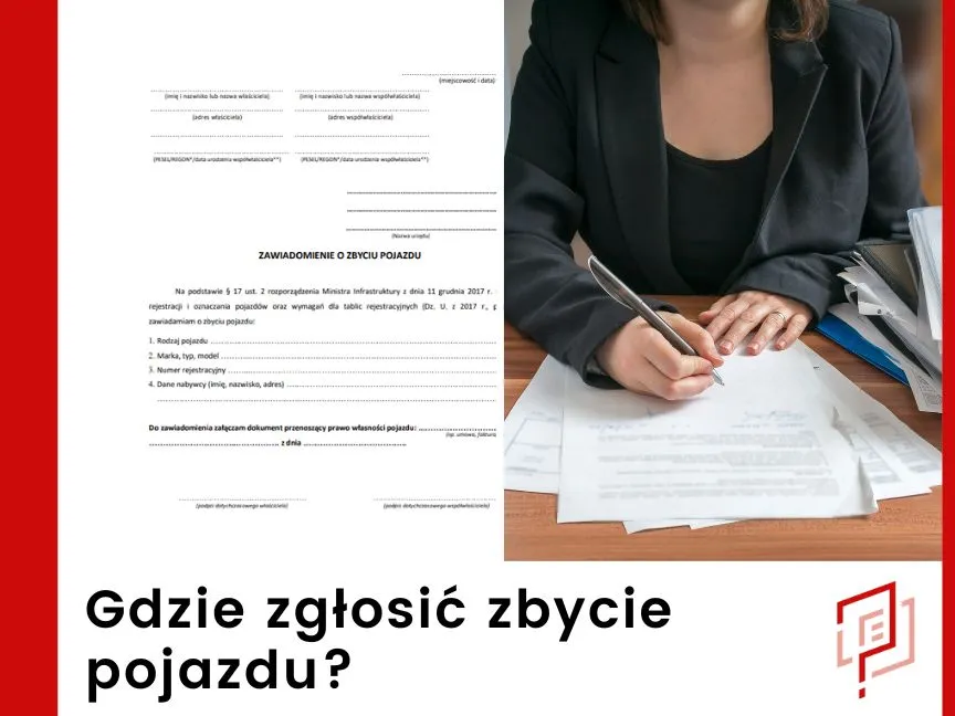 zgłoszenie sprzedaży samochodu urząd komunikacji formularz