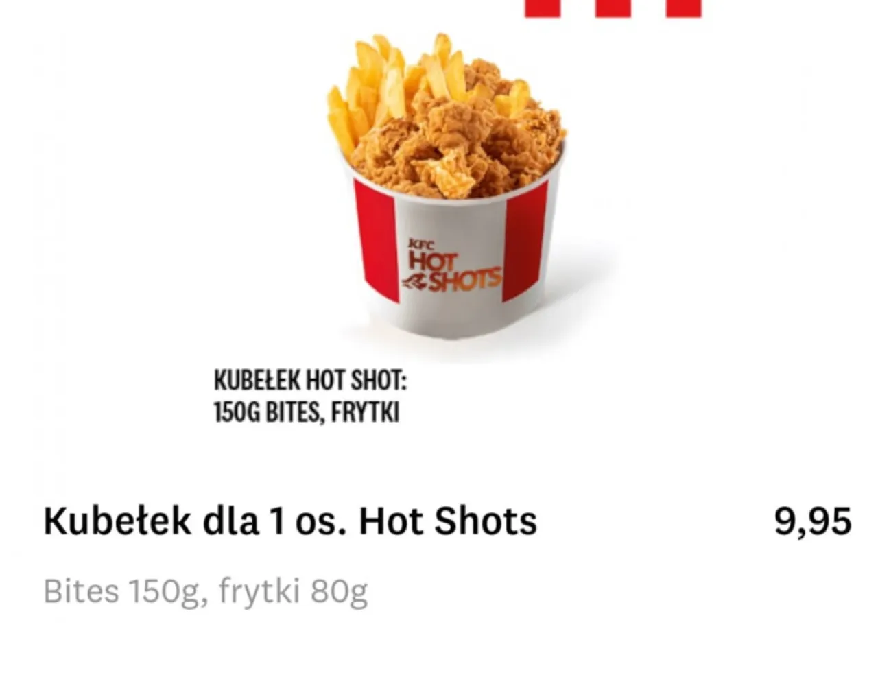 Zdjęcie Ile kosztuje kubełek frytek w KFC? Ceny, promocje i warianty