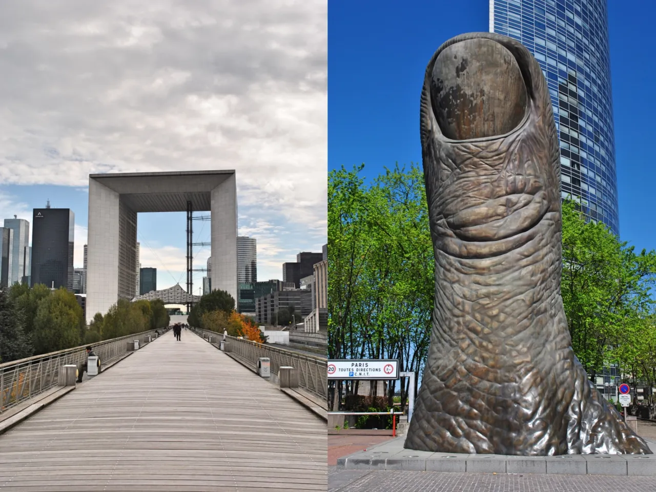 La D&eacute;fense architektura sztuka