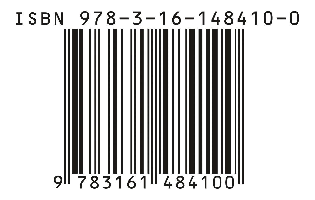 przykładowy numer ISBN w książce