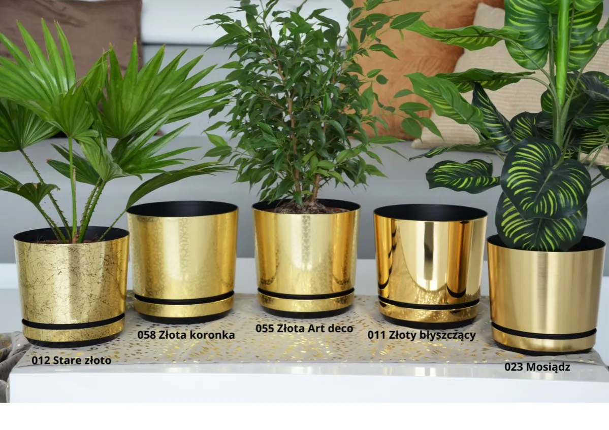 doniczki w r&oacute;żnych stylach wnętrzarskich