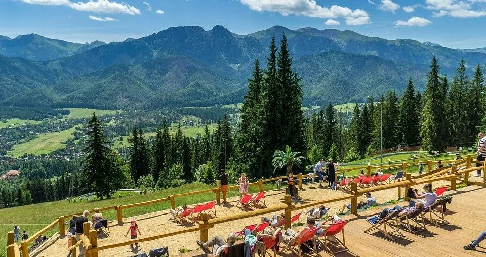 Gubał&oacute;wka widok na Tatry atrakcje