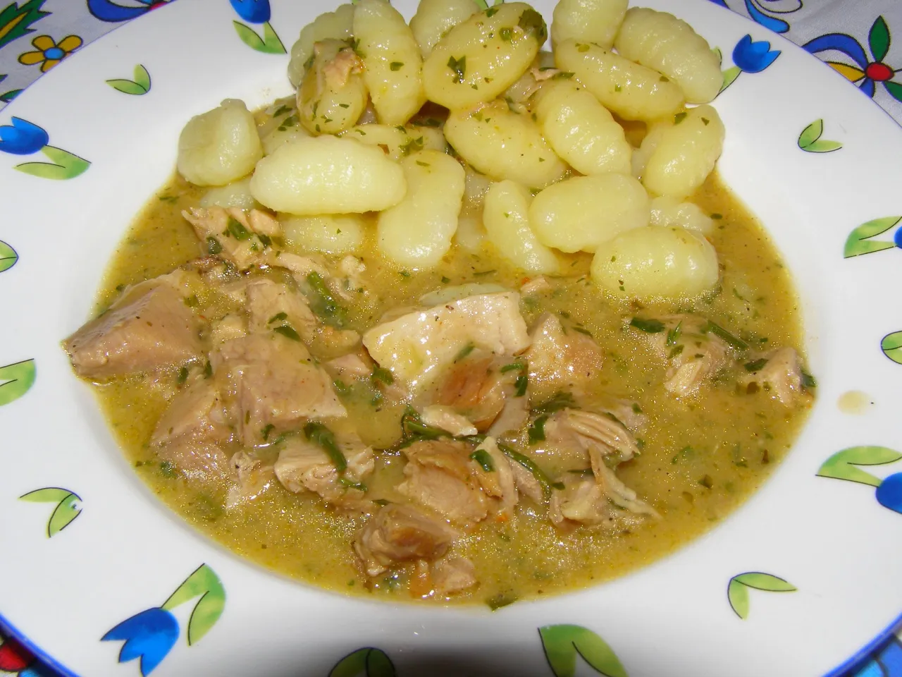 gulasz z biodrówki wieprzowej