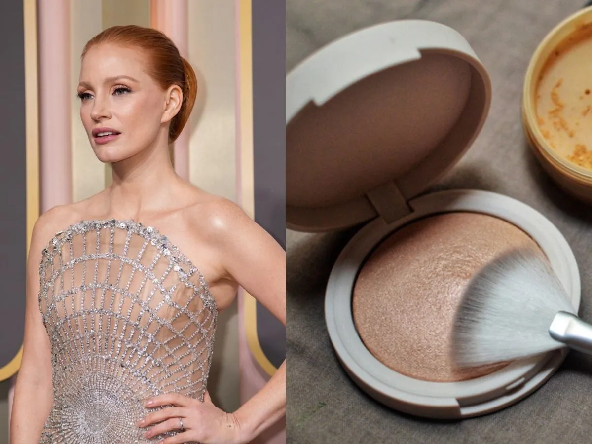 Affect Cosmetics puder rozświetlający Charming Glow w opakowaniu