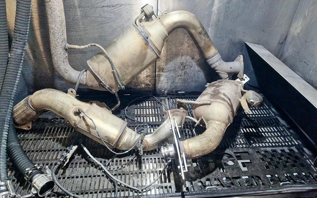 Profesjonalne czyszczenie filtra DPF